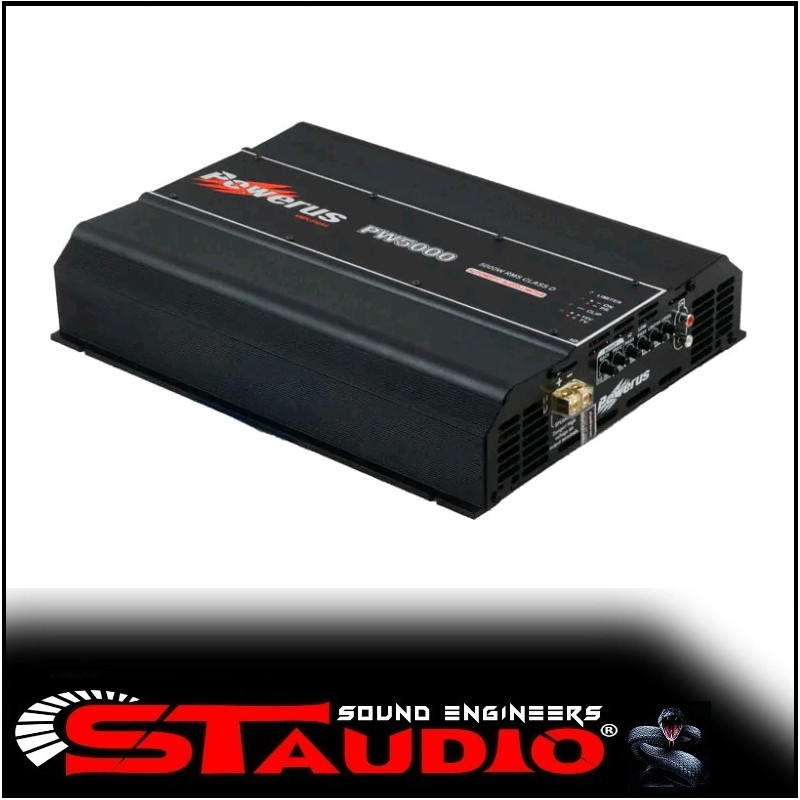 AMPLIFICATORE POWERUS MODELLO  PW5000 0.5 ohm