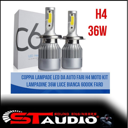 LAMPADE UNIVERSALI A LED H4...