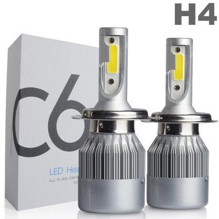 LAMPADE UNIVERSALI A LED H4 6000K