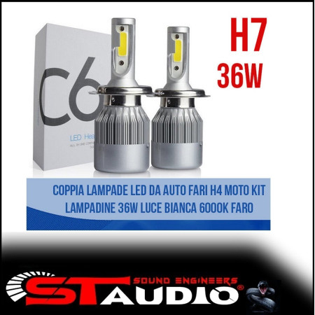 LAMPADE UNIVERSALI A LED H7...