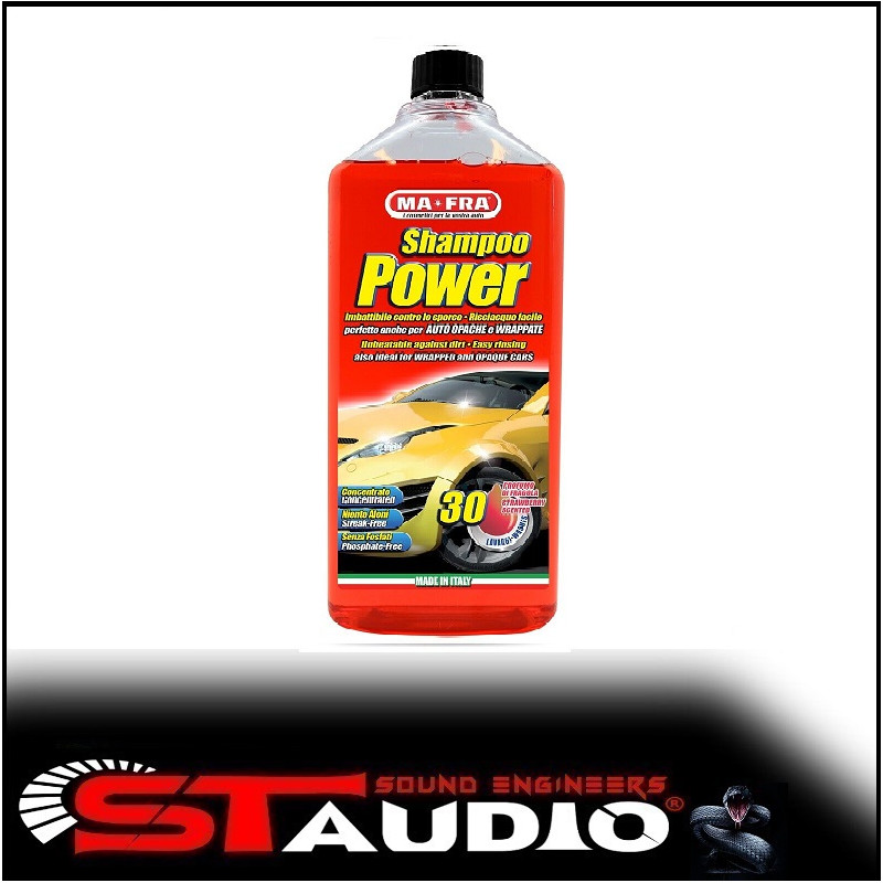 MA-FRA Car Wash Shampo Auto Moto Protegge Anti-alone Hydro Speed 1 Lt