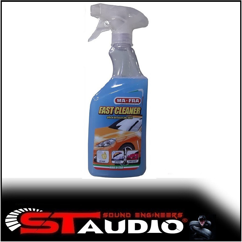 MAFRA FAST CLEANER 500 ML PULITORE RAPIDO SECCO LUCIDANTE AUTO MOTO