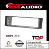 MASCHERINA AUTORADIO 1 DIN PER SMART FOR TWO FINO AL 2007 COLORE GRIGIO