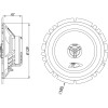 COPPIA ALTOPARLANTI ALPINE 16,5cm. 220 WATT