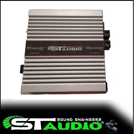 AMPLIFICATORE STAUDIO ST3500.1 CLASSE D FULL 1 OHM 3500 WATT RMS