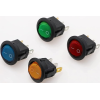 coppiaInterruttore luminoso a bilanciere rotondo 12V 20A