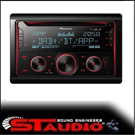 PIONEER FH-S820DAB 2 DIN CD - MP3- AUTORADIO